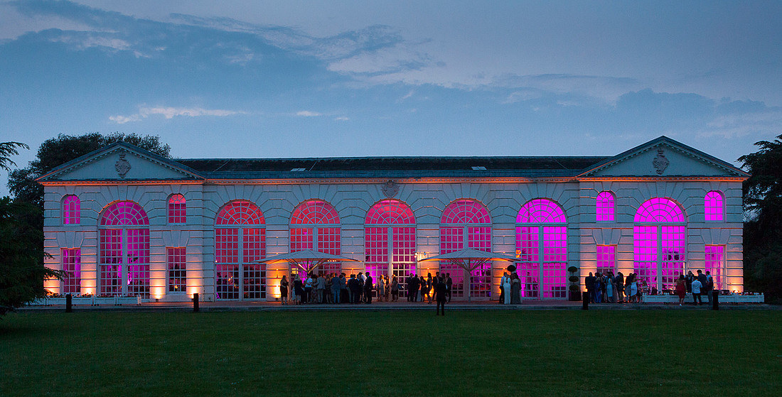 orangery; Kew Gardens; Cambridge Cottage; Summer Party; Water Lane Photography